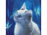 Каритна мозаикой 30х30 ГОЛУБОГЛАЗАЯ КОШКА (квадрат) (22 цвета)