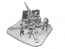 Сборные солдатики ZVEZDA Немецкое зенитное орудие FLAK-36 с расчетом, 1/72