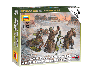 Сборные солдатики ZVEZDA Советский 82-мм миномет с расчетом (зима), 1/72