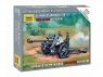Сборные солдатики ZVEZDA Немецкая 105-мм гаубица, 1/72