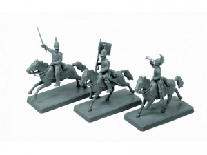 Сборные солдатики ZVEZDA Наполеоника: Русские драгуны. Командная группа, 1/72