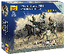 Сборные солдатики ZVEZDA Наполеоника: Русские драгуны. Командная группа, 1/72