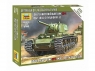 Сборная модель ZVEZDA Советский танк КВ-1 с пушкой Ф32, 1/100