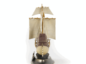 Сборная модель ZVEZDA Флагманский корабль Христофора Колумба "Санта-Мария", 1/350