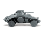 Сборная модель ZVEZDA Немецкий легкий бронеавтомобиль Sd.kfz 222, 1/100