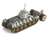 Сборная модель ZVEZDA Советский средний танк с минным тралом Т-34/76, 1/35