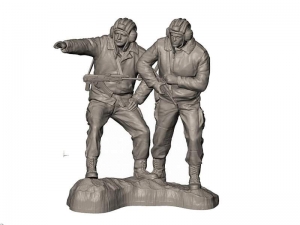 Сборная модель ZVEZDA Российские танкисты, 1/35