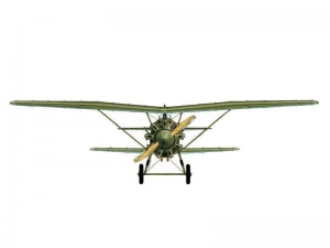 Сборная модель ZVEZDA Советский истребитель АНТ-5 (И-4, И-42), 1/72