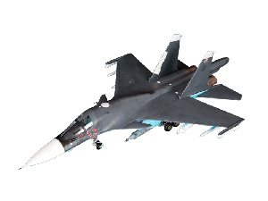 Сборная модель ZVEZDA Многофункциональный истребитель-бомбардировщик Су-34, 1/72