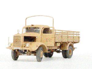 Сборная модель ZVEZDA Немецкий тяжелый грузовик L 4500A, 1/35