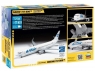 Сборная модель ZVEZDA Пассажирский авиалайнер Боинг 737-800, 1/144