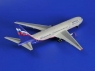 Сборная модель ZVEZDA Пассажирский авиалайнер Боинг 767-300, подарочный набор, 1/144