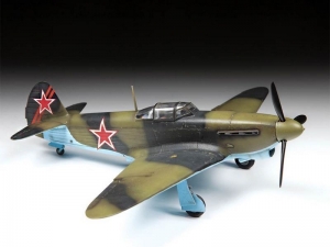 Сборная модель ZVEZDA Советский истребитель Як-1б, 1/48