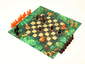 Настольная игра ZVEZDA "Озорные шашки", логическая