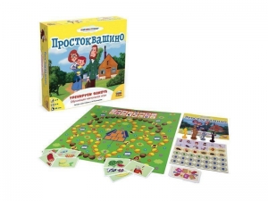 Настольная игра ZVEZDA "Простоквашино. Тренируем память", обучающая