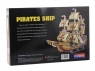 3D пазлы из пенокартона ПИРАТСКИЙ КОРАБЛЬ (79 деталей)