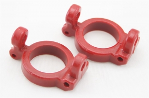 C2506 Капролоновые держатели кулаков для Remo Hobby 1/16 (цвет вишня)