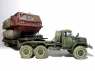 Сборная модель AVD Шнекороторный снегоболотоход ЗИЛ-4904, 1/43