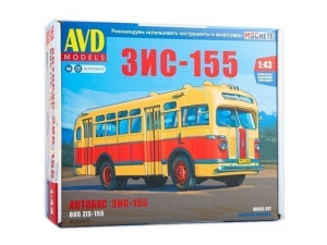 Сборная модель AVD ЗИС-155, 1/43