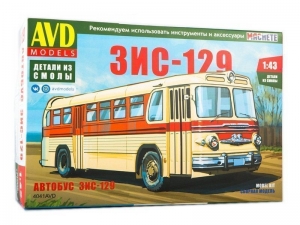 Сборная модель AVD ЗИС-129, 1/43