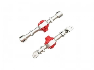 Металлические корпуса переднего и заднего мостов MN MODEL для моделей MN-90, MN-91 (серебристый)