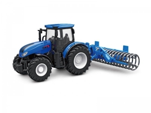 Радиоуправляемый фермерский трактор Korody с сеноподборщиком, мет. кузов 1/24 2.4G 6CH RTR