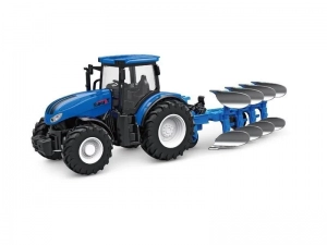 Радиоуправляемый фермерский трактор Korody с плугом, мет. кузов 1/24 2.4G 6CH RTR