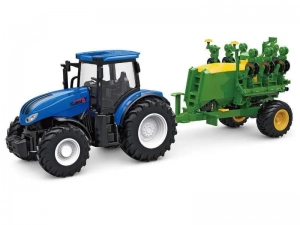 Радиоуправляемый фермерский трактор Korody с зерновой сеялкой, мет. кузов 1/24 2.4G 6CH RTR