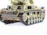 Р/У танк Taigen 1/16 Panzerkampfwagen III (Германия) дым, свет V3 2.4G RTR камуфляж
