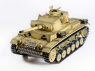 Р/У танк Taigen 1/16 Panzerkampfwagen III (Германия) дым, свет (для ИК боя) V3 2.4G RTR пустыня
