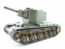 Радиоуправляемый танк Torro КВ-2 1/16 СССР, зеленый, ВВ-пушка V3.0 2.4G RTR