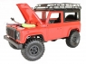 Радиоуправляемая машина MN MODEL английский внедорожник Defender (красный) 4WD 2.4G 1/12 RTR