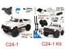 Радиоуправляемая машина WPL пикап Hilux (белый) 4WD 2.4G 1/16 KIT