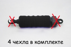 Чехлы DERB на амортизаторы для моделей 1/10 Черный