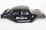 Кузов "неубивайка" Volkswagen Baja Bug для 1/8 Черный