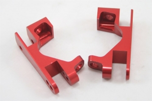 A2330 Держатели поворотных кулаков алюминиевые для Remo Hobby 1/10 Красный