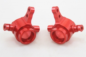 A2328 Поворотные кулаки алюминиевые для Remo Hobby 1/10 Красный
