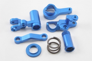 A2029 Рулевая трапеция алюминиевая для Remo Hobby 1/8 Синий