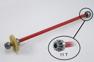 M6959 Вал в сборе для дифференциала с увеличенным шагом для Remo Hobby 1/16