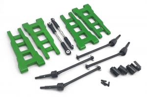 Комплект усиленной подвески для Remo Hobby Mmax, EX3 1/10 C1035 (цвет зеленый)