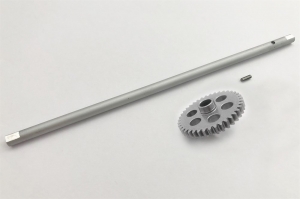A6954 Алюминиевый вал с металлической шестерней для Remo Hobby 1/16