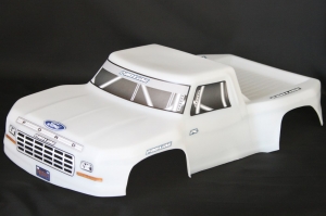 Кузов "неубивайка" 1979 Ford F-150 для 1/8 Белый