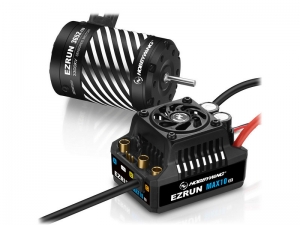 Бесколлекторная сенсорная система Hobbywing COMBO-MAX10 G2-80A&3652SD-3300KV-G3 влагозащита