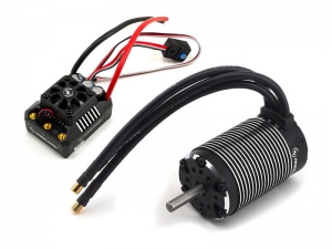 Бесколлекторная бессенсорная система Hobbywing COMBO-MAX6-5687/1100KV (160A, 1/6) влагозащита