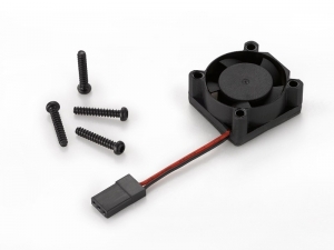 Вентилятор регулятора Hobbywing FAN-MP2510SH-6V-12000RPM@6V-0.17A-BLACK (25*25*10мм) влагозащищён