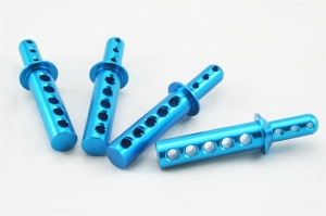 108837 Стойки корпуса алюминиевые для моделей HSP 1/10