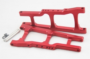 A2305-Front-Red Рычаги передние алюминиевые для Remo Hobby Mmax, EX3 1/10 (цвет красный)