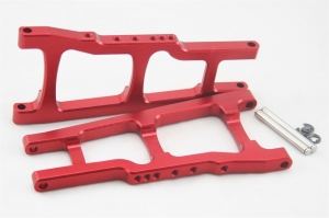 A2305-Rear-Red Рычаги задние алюминиевые для Remo Hobby 1/10 Mmax, EX3 (цвет красный)