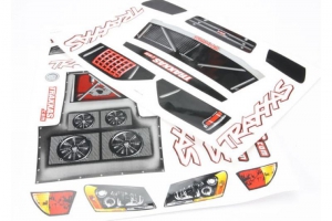 Traxxas Комплект наклеек для корпуса автомодели TRAXXAS Slash