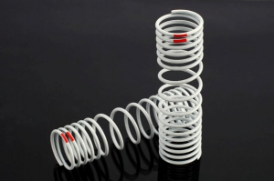 Traxxas Пружина амортизатора для задних амортизаторов TRAXXAS Stampede/Slash 2шт. (белая, оранжевая марк.)